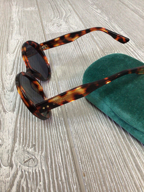 Gucci Round tortoise Sunglasses GG1081S 002 54 22 140 L